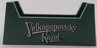 Pivní stojánek Velké Popovice č.4 - líc