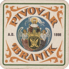 Pivní tácek Praha č.1659 - líc