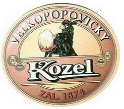 Pivní tácek Velké Popovice č.1794 - líc