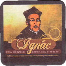 Pivní tácek Jihlava č.1829 - líc