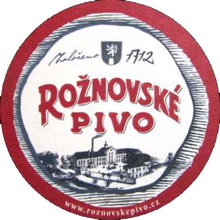 Pivní tácek Rožnov č.1877 - rub