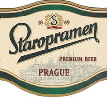 Pivní tácek Praha č.2054 - líc