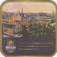 Pivní tácek Břeclav č.1011 - rub