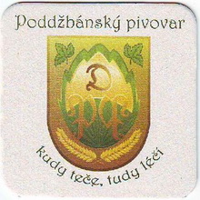 Pivní tácek Mutějovice č.1131 - líc