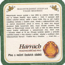 Pivní tácek Velké Meziříčí č.1172 - rub