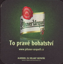 Pivní tácek Plzeň č.1357 - líc