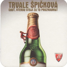 Pivní tácek České Budějovice č.1419 - líc