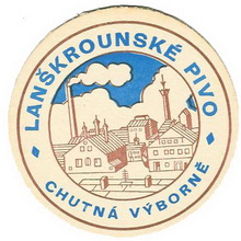 Pivní tácek Lanškroun č.168 - líc