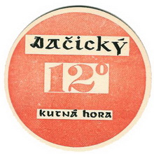 Pivní tácek Kutná Hora č.172 - líc