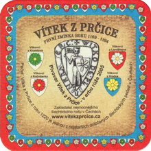 Pivní tácek Sedlec-Prčice č.1804 - líc