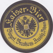 Pivní tácek Ústí nad Labem č.1914 - líc