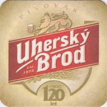 Pivní tácek Uherský Brod č.1919 - líc