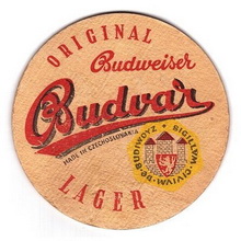 Pivní tácek České Budějovice č.1998 - rub