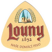 Pivní tácek Louny č.474 - líc