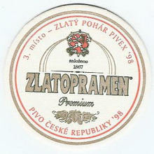 Pivní tácek Ústí nad Labem č.507 - líc