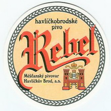 Pivní tácek Havlíčkův Brod č.544 - líc
