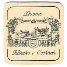 Pivní tácek Hlinsko v Čechách č.553 - líc