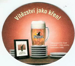 Pivní tácek Velké Popovice č.652 - rub