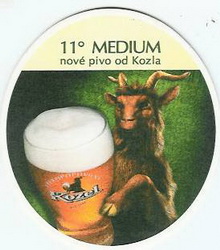 Pivní tácek Velké Popovice č.655 - rub