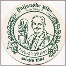 Pivní tácek Svijany č.761 - líc